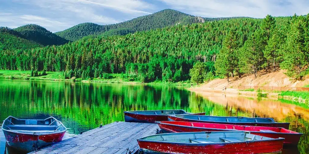 Senderismo en el lago Isabelle en Colorado