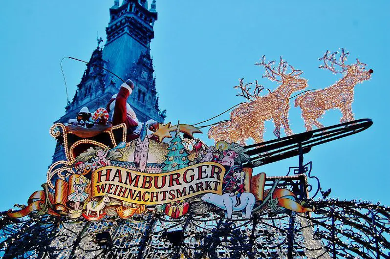 mercado navideño de hamburgo