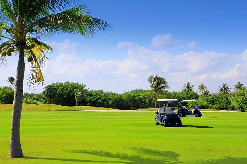 campo de golf en cancún