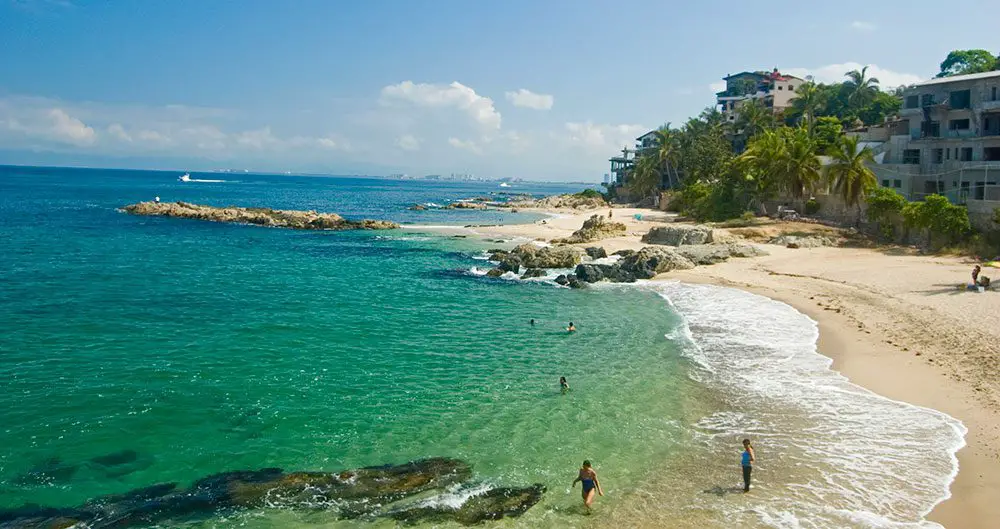 Playa Conchas Chinas en Puerto Vallarta
