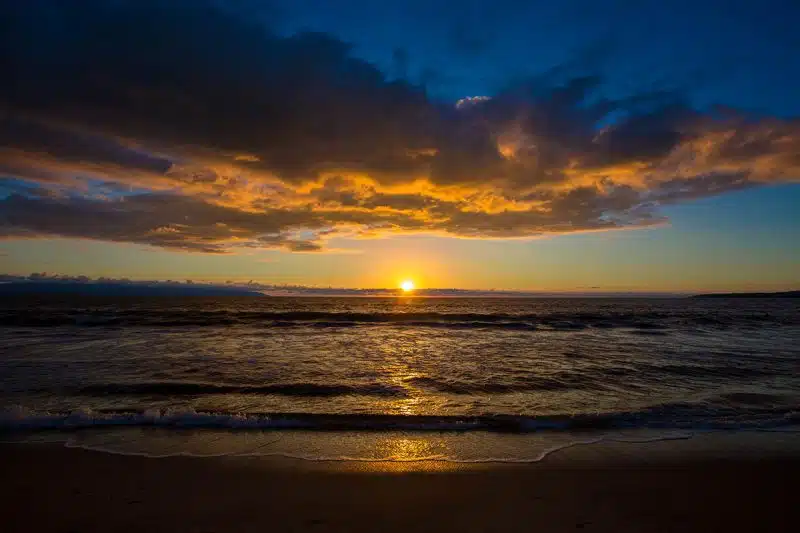 puesta de sol