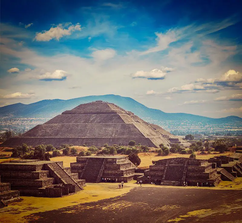 Pirámide del Sol, Teotihuacan - Pirámides de México