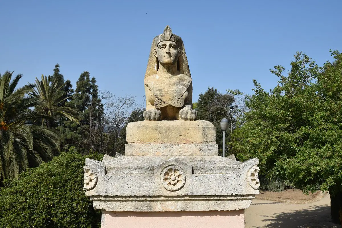 Escultura egipcia, Parc de Torreblanca