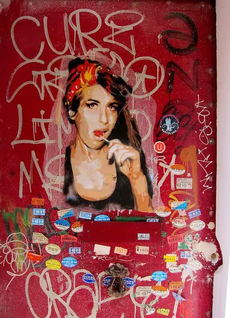 Amy Winehouse por BTOY en Gràcia