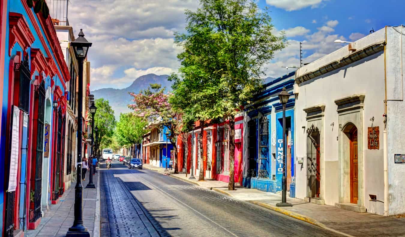 Las coloridas calles de Oaxaca, México