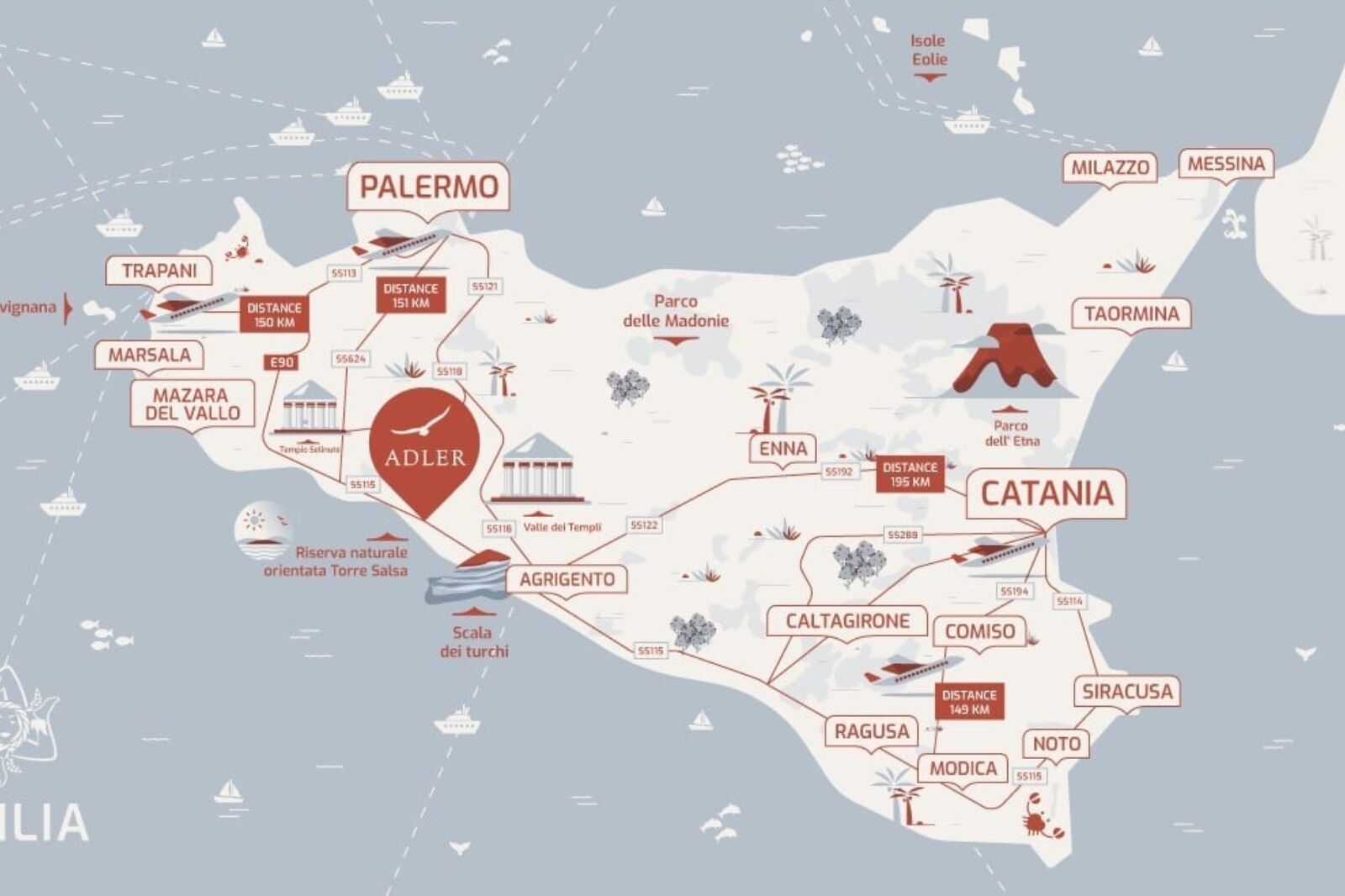 Balneario de Sicilia: ADLER Spa Resort Sicilia