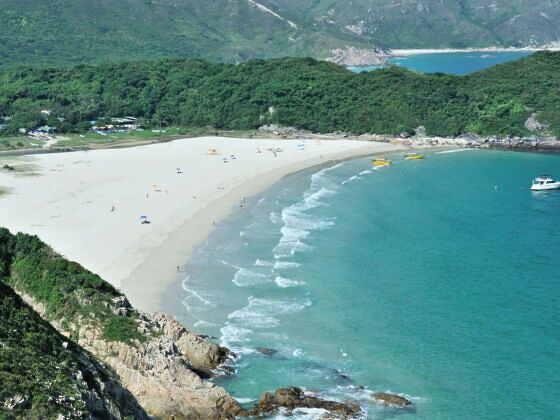 Long Ke Wan es una de las playas secretas mejor guardadas de Hong Kong