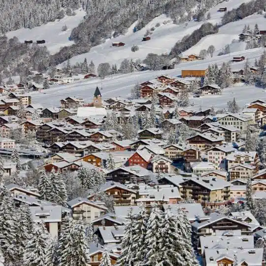 estaciones de esquí de los alpes