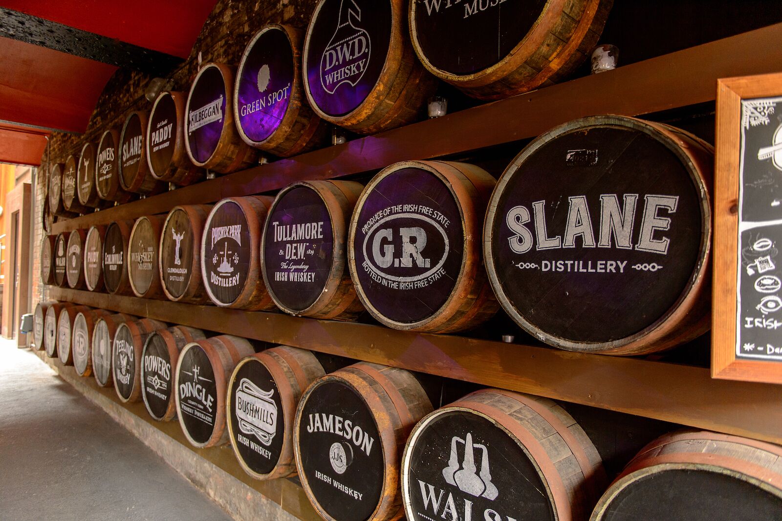  Museo del whisky irlandés en Dublín