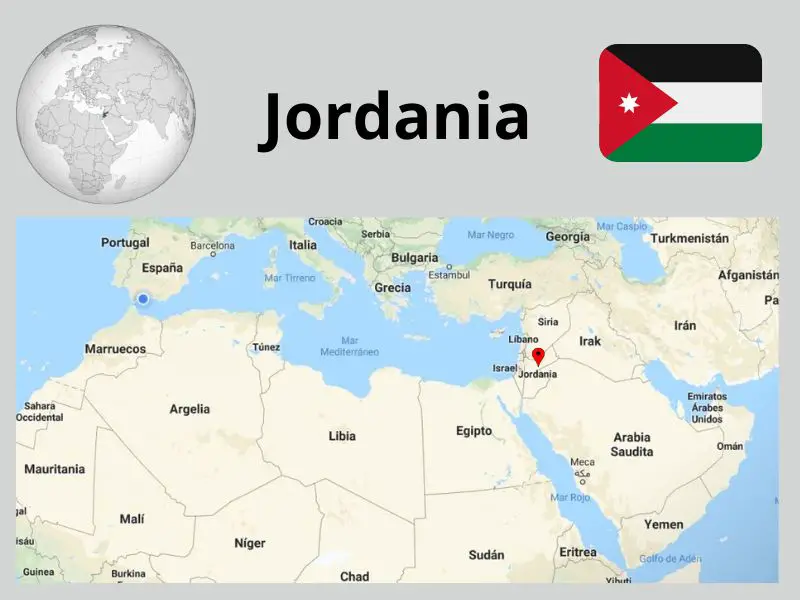 Dónde está Jordania