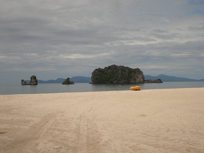 Playa de Tanjung Rhu en la isla de Langkawi
