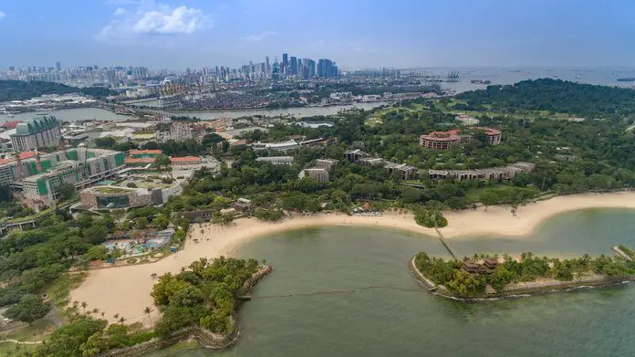 Palawan Beach Sentosa Singapur