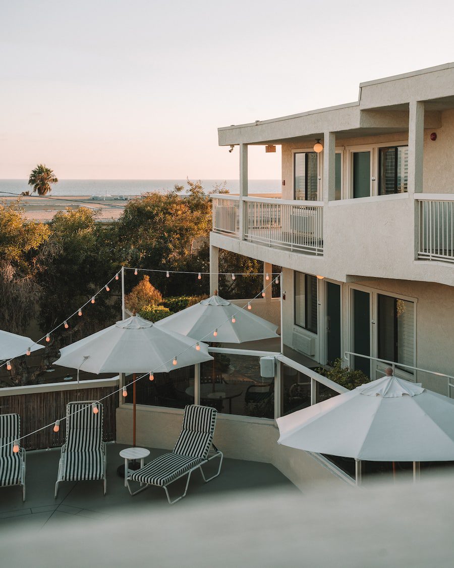 Casa de Laguna Beach en California en verano