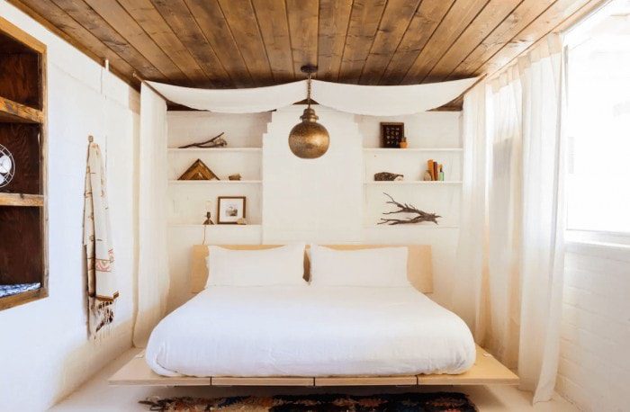 Dormitorio en The Joshua Tree House Alquiler de Airbnb