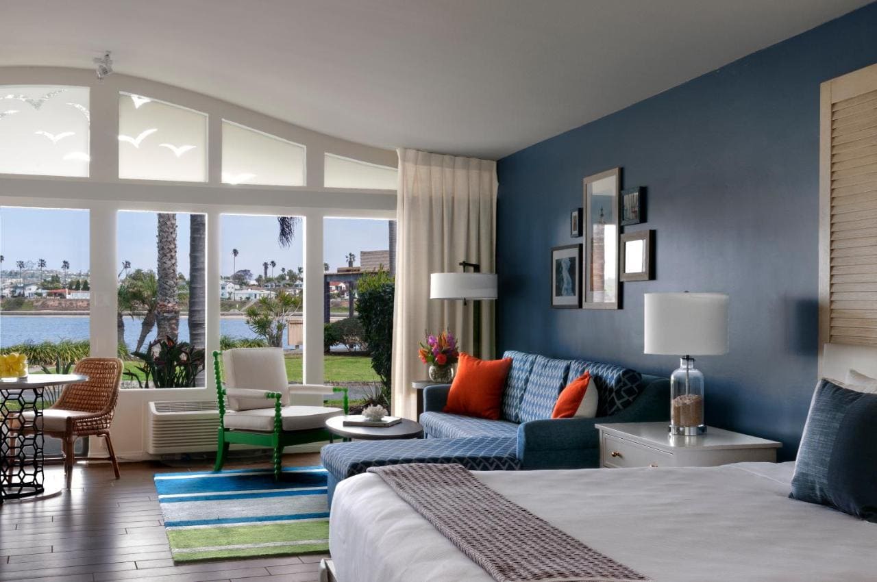 Paradise point room para hoteles en la costa de California blog