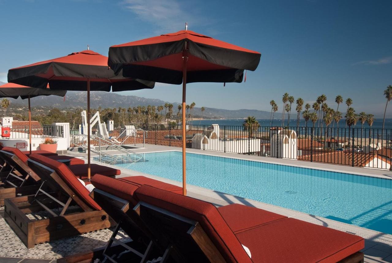 Hotel Californian pool para hoteles en la costa de California blog