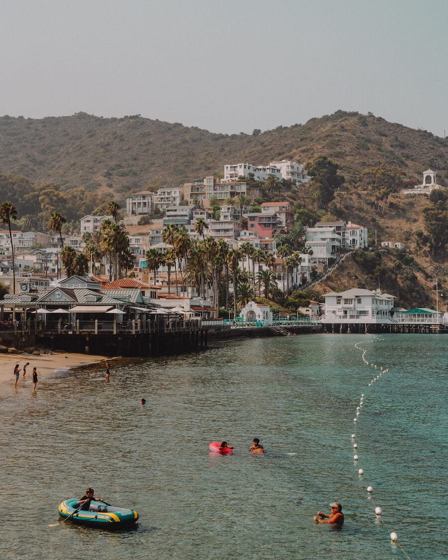 Avalon Bay, Catalina por dónde visitar en California en primavera blog