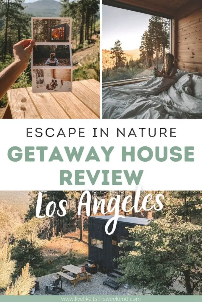 Getaway House Reseña Collage de imágenes de Pinterest