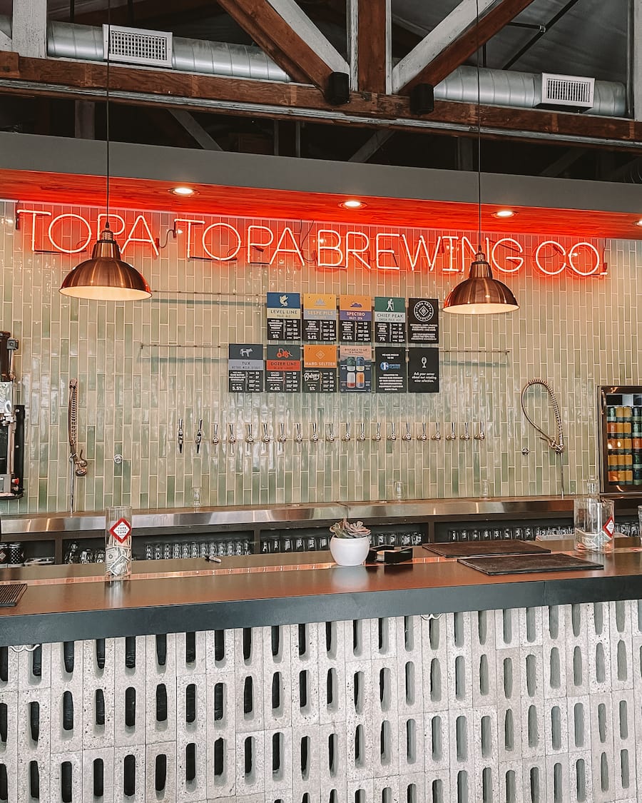 Topa Topa Brewing Co en Ojai, California