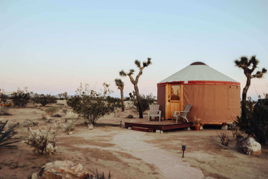 Luna Vista Ranch yurta glamping