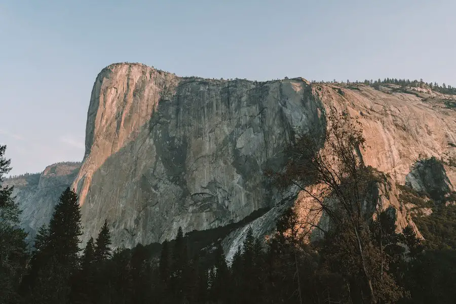 El Capitán en el Parque Nacional Yosemite