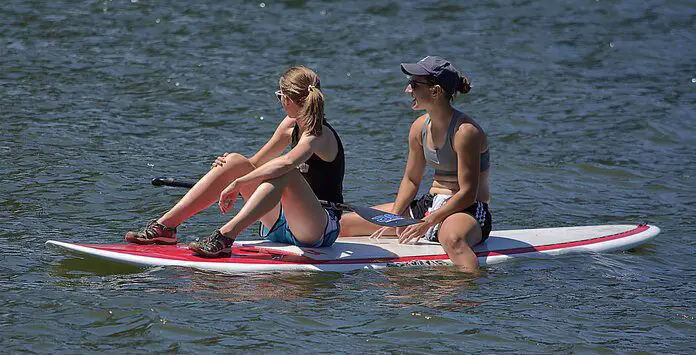 Paddle Board en el lago Sloan