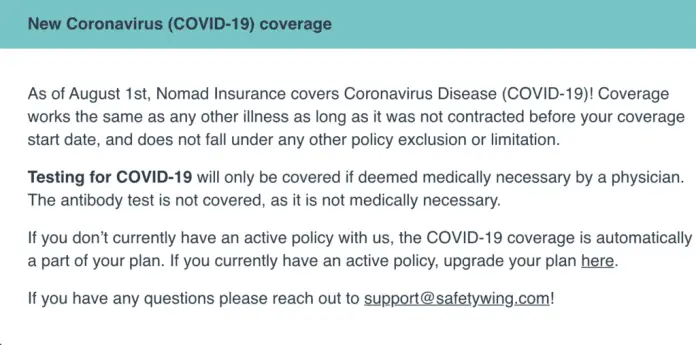 covid19 coronavirus seguro safetywing