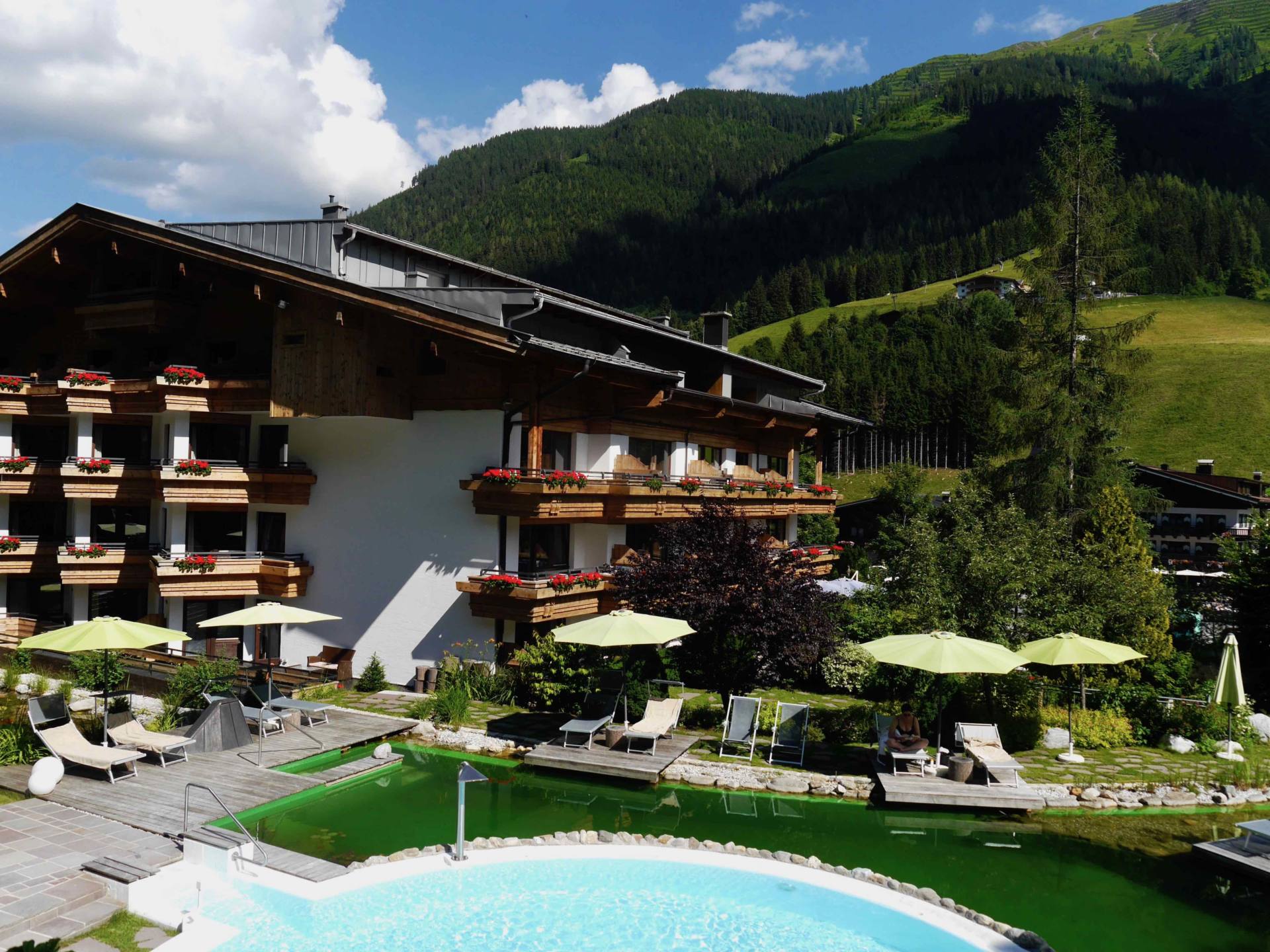Alpes austríacos en verano | Gartenhotel Theresia