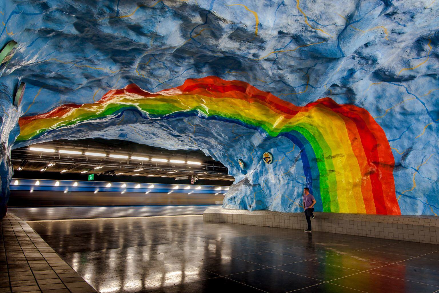 Metro Stadion Estocolmo - Estocolmo en un día
