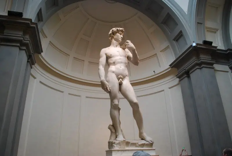 Estatua David Miguel Ángel Florencia