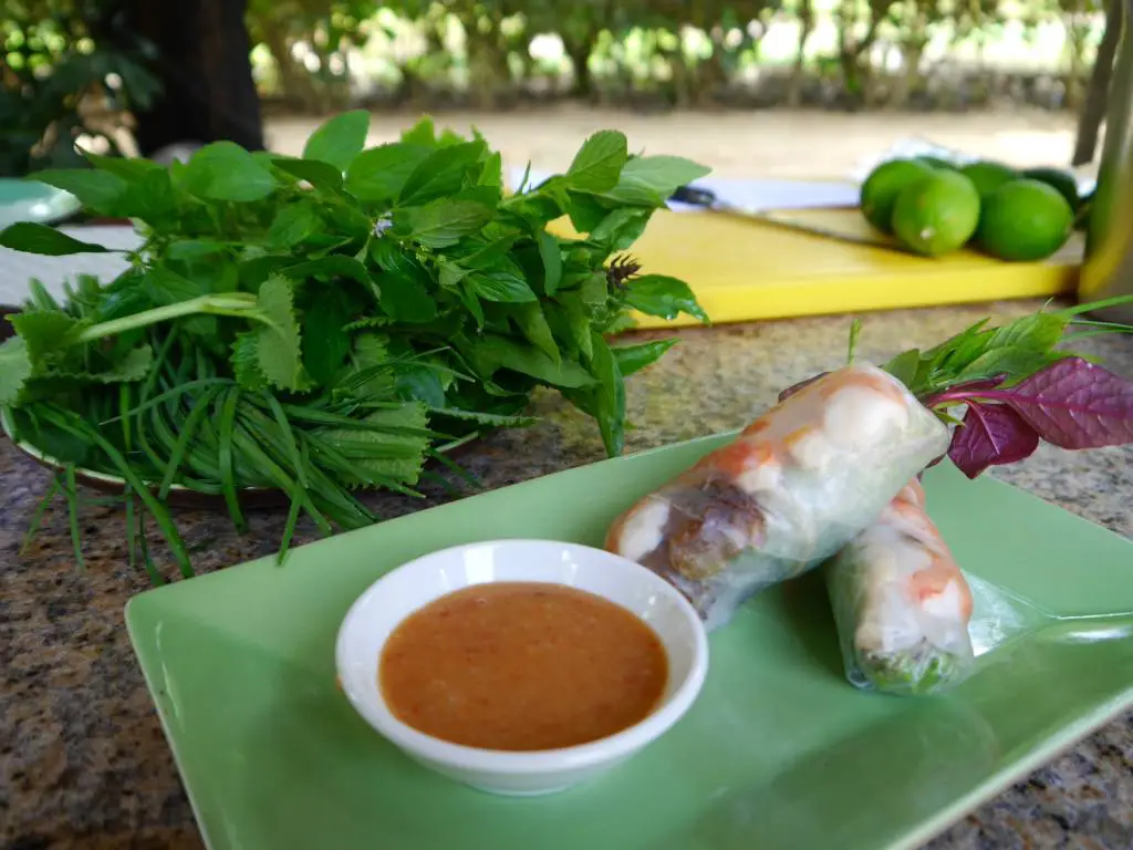 Clase de cocina vietnamita