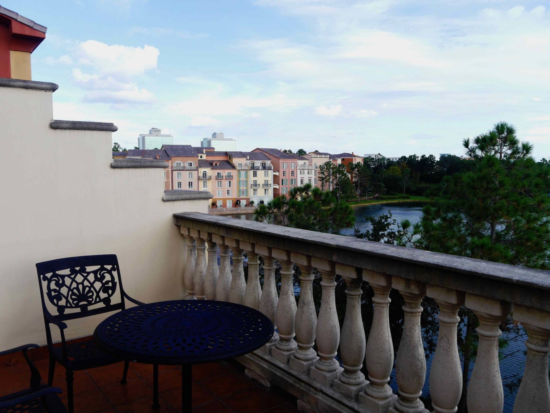 Hotel Loews Portofino Bay | Hoteles de Universal Orlando Resort | Balcón