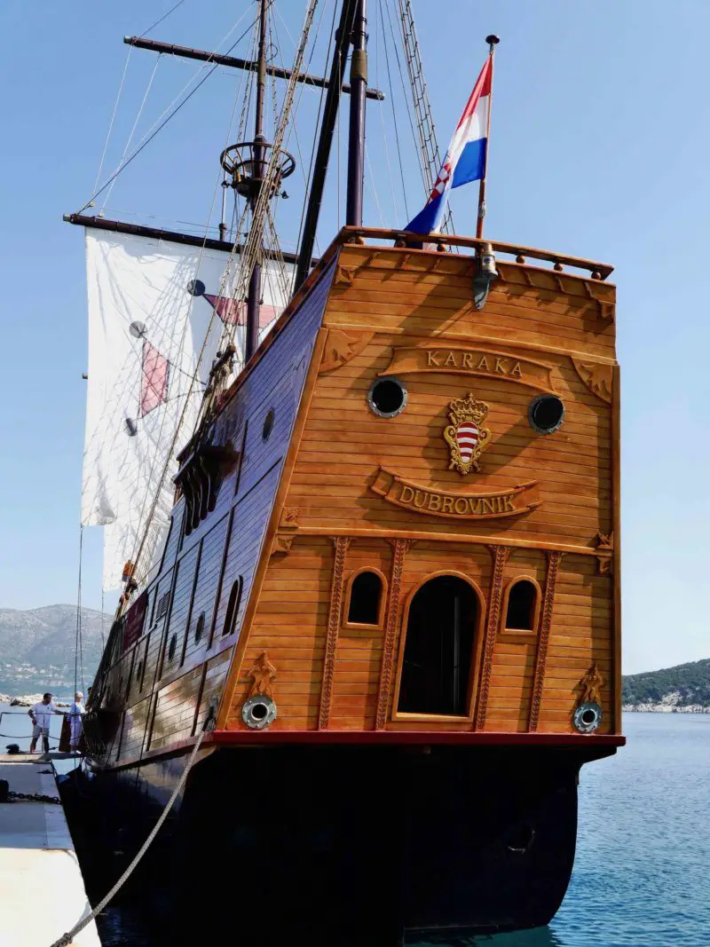 Crucero Karaka de día completo a las islas Elaphite desde Dubrovnik | Barco Karaka