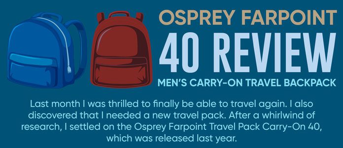 reseña de la osprey farpoint 40