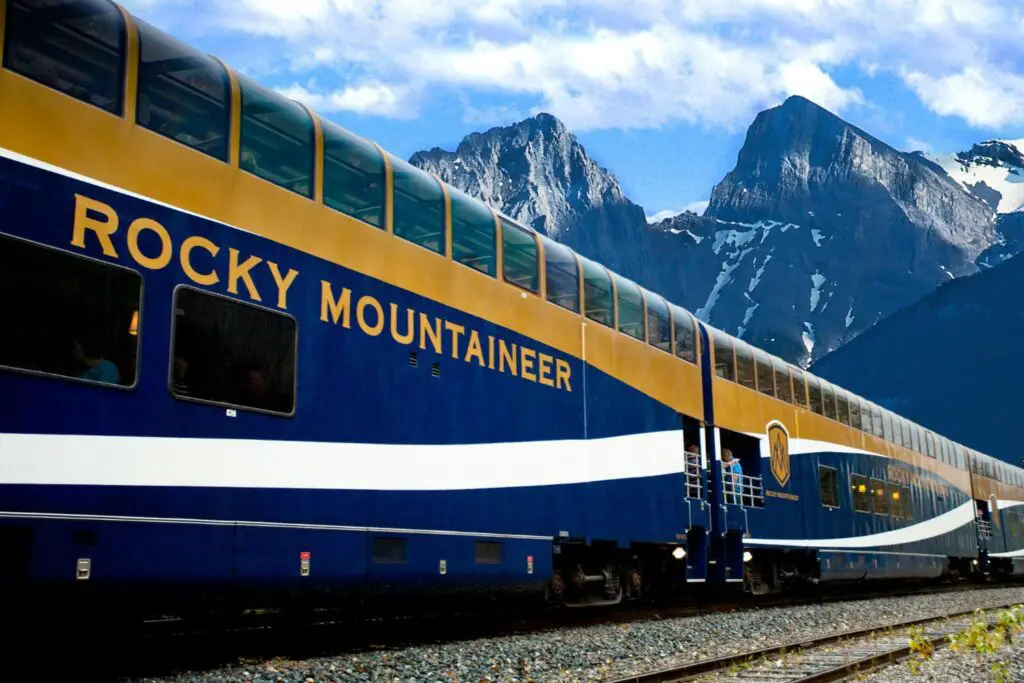 Rocky Mountaineer trenes en canada