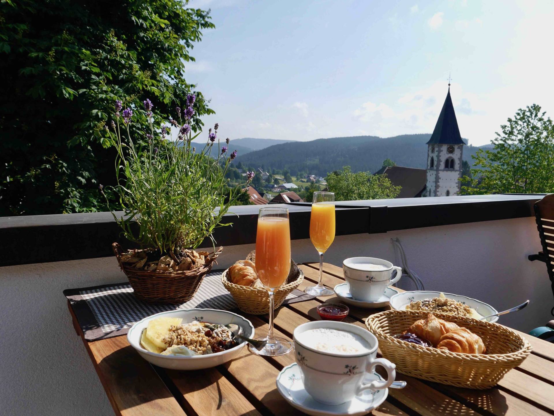 Desayuno Hotel Schlehdorn | Ruta de la Selva Negra
