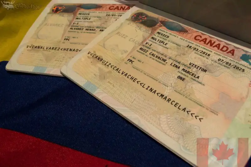 Quiénes necesitan una Visa de Turista para Canadá