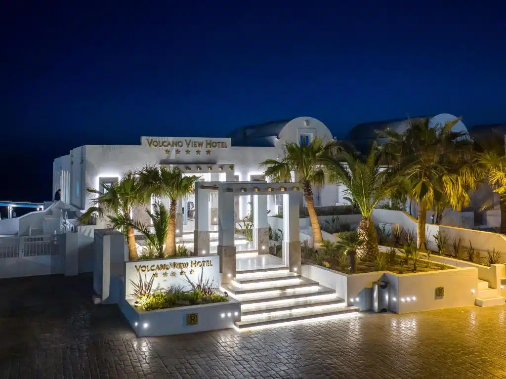 hoteles en santorini