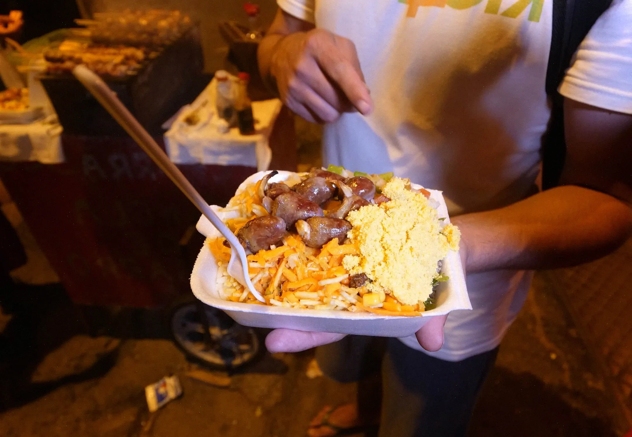 Increíbles comidas de carne en cada esquina de Río, pero vale la pena el viaje.