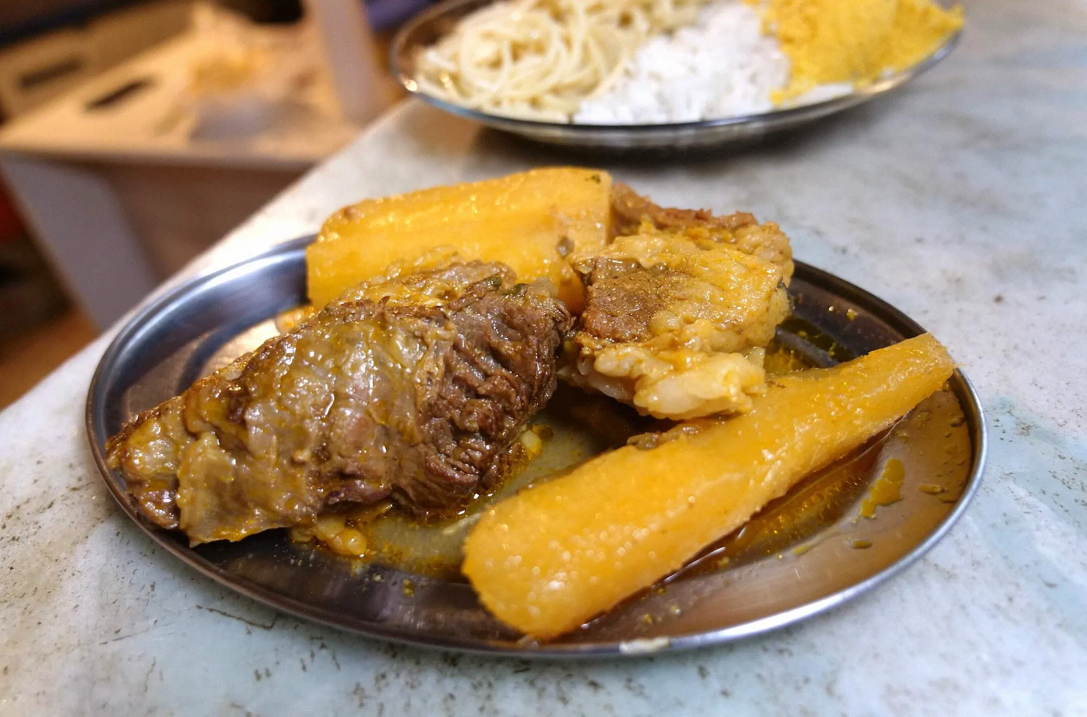 Comidas ricas en almidón y carnosas maravillosamente abundantes, algunas de las favoritas de los brasileños