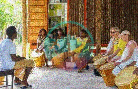 Lecciones de tambor garífuna