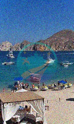 Playa para nadar en Cabo San Lucas El Médano