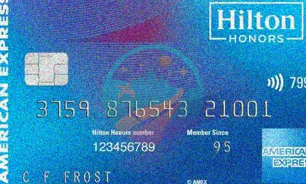 Tarjeta de crédito Hilton Amex con gran bonificación