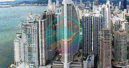 Torre de hotel de lujo en la ciudad de Panamá