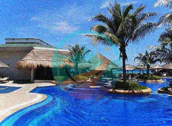 JW Marriott Cancún resort y piscina spa