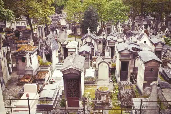 Planes originales en París: Cementerio de Père-Lachaise